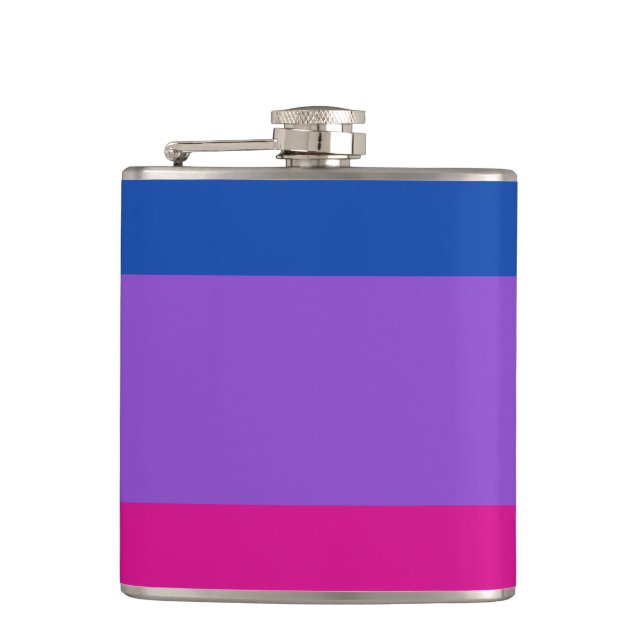 Bisexual-Pride, fetstilt Rand, HGBTQ-PRIDE Fickplunta (Framsidan)