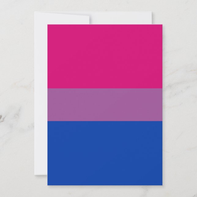 Bisexual Pride Flagga (Framsida)