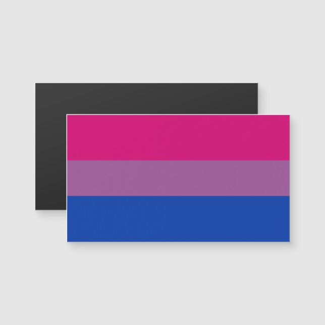 Bisexual Pride Flagga (Fram/baksida)