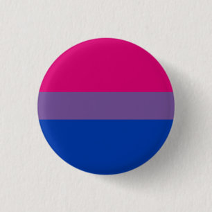 Bisexual Pride Flagga Badge Knapp