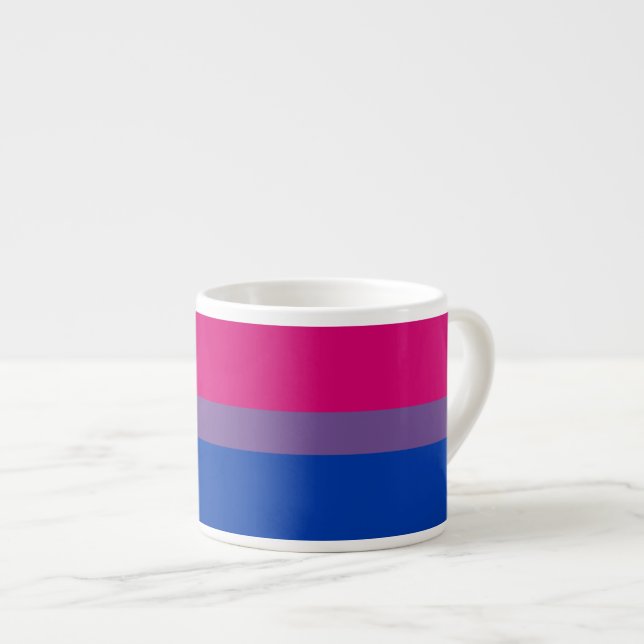 Bisexual Pride Flagga Espressomugg (Framsida höger)