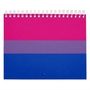 Bisexual Pride Flagga Kalender