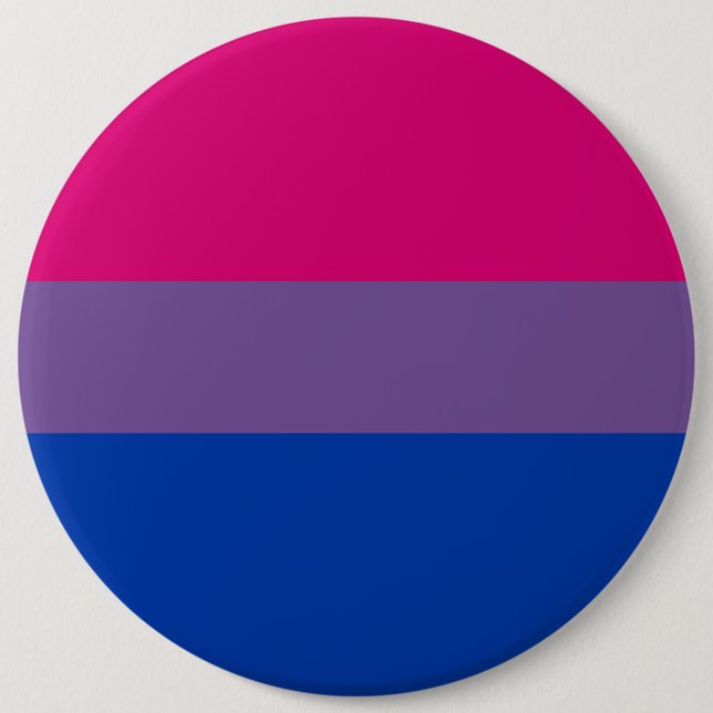 Bisexual Pride Flagga Knapp (Framsida)
