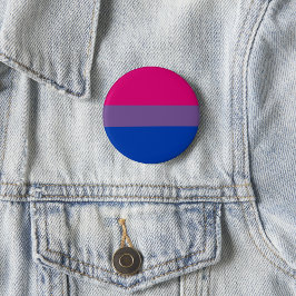 Bisexual Pride Flagga Knapp