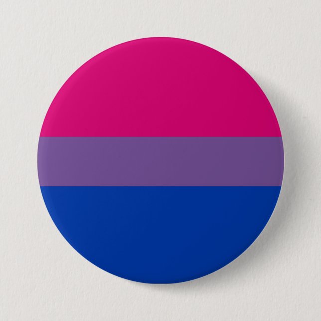 Bisexual Pride Flagga Knapp (Framsida)