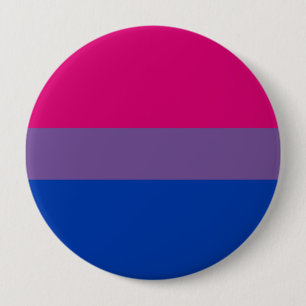 Bisexual Pride Flagga Knapp