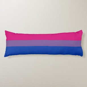 Bisexual Pride Flagga Kroppskudde