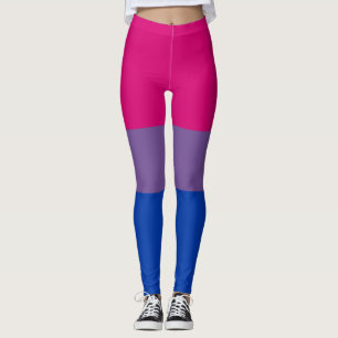 Bisexual Pride Flagga Leggings