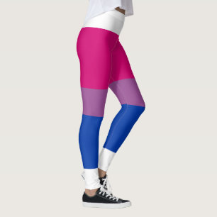 Bisexual Pride Flagga Leggings