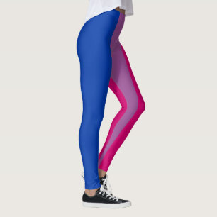 Bisexual Pride Flagga Leggings