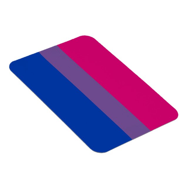 Bisexual Pride Flagga Magnet (Högersidan)