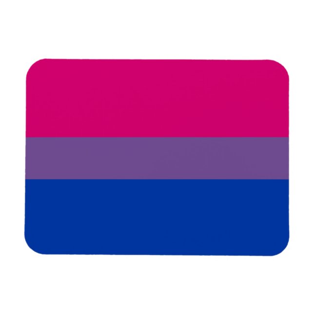 Bisexual Pride Flagga Magnet (Horisontell)