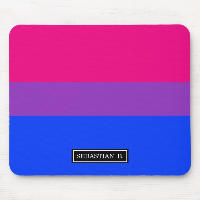 Bisexual Pride Flagga Musmatta (Framsidan)