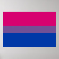 Bisexual Pride Flagga