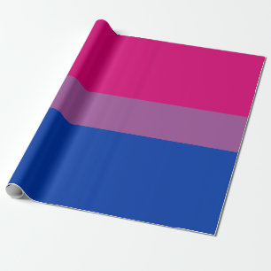 Bisexual Pride Flagga Presentpapper
