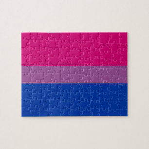 Bisexual Pride Flagga Pussel
