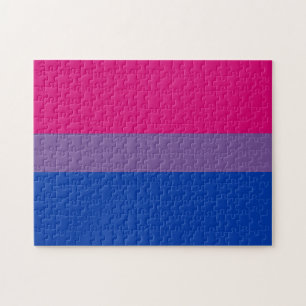 Bisexual Pride Flagga Pussel