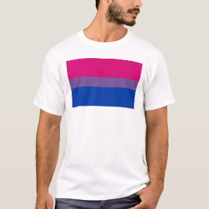 Bisexual Pride Flagga T Shirt