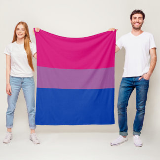 Bisexual Pride Fleecefilt