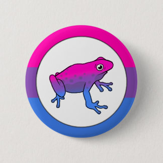 Bisexual Pride Frog Pin Knapp