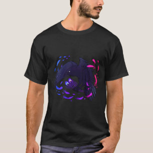 Bisexual Pride Galaxy Raven (begärt) Sticker T Shirt