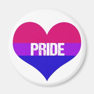 Bisexual Pride Kärlek Magnet