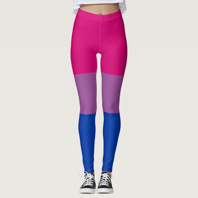 Bisexual Pride Leggings (Framsida)