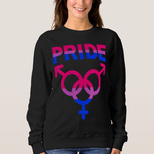 Bisexual Pride Lgbtqia Kärlek Support Manar Women  T Shirt (Framsida)