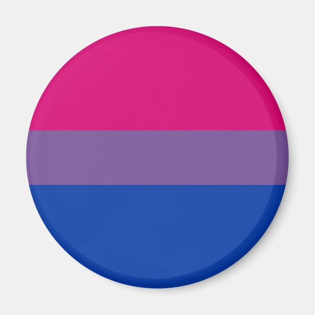 Bisexual Pride magnet (Framsidan)