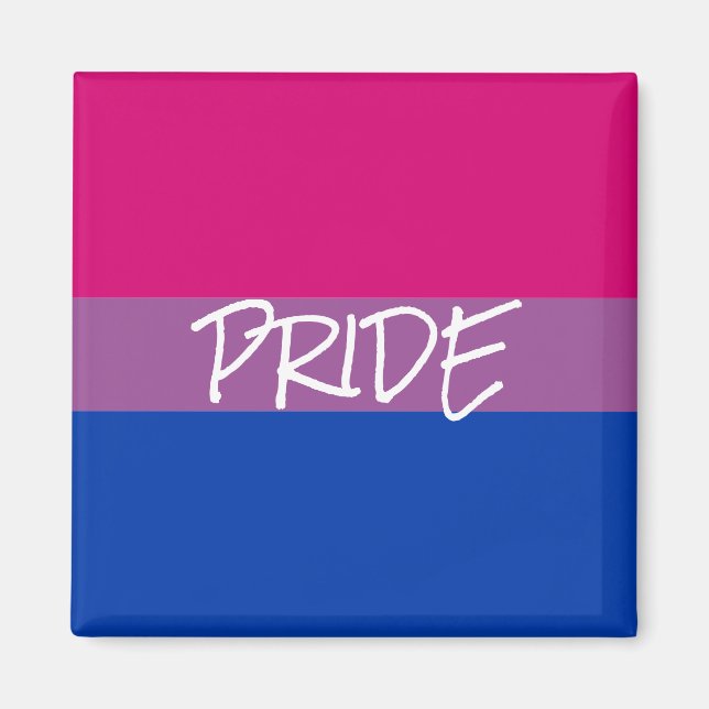 Bisexual Pride Magnet (Framsidan)