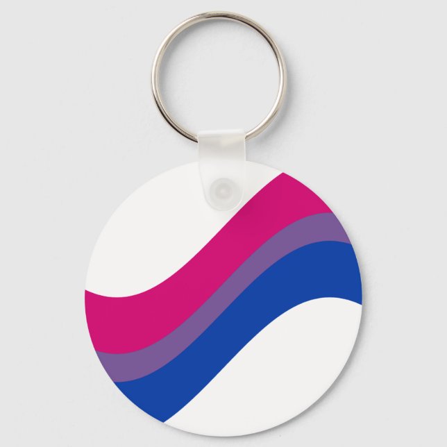 Bisexual Pride Nyckelring (Framsida)