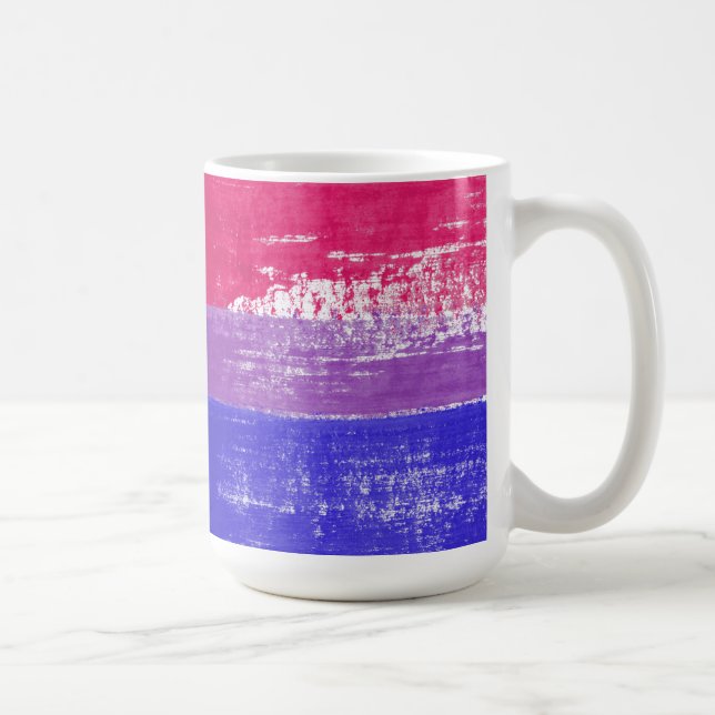 Bisexual Pride Paint Kaffemugg (Höger)