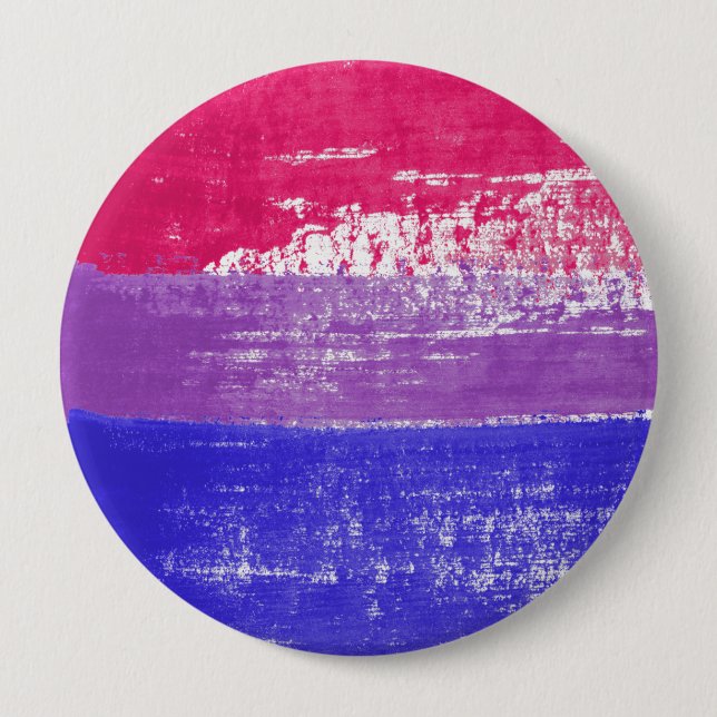 Bisexual Pride Paint Knapp (Framsida)