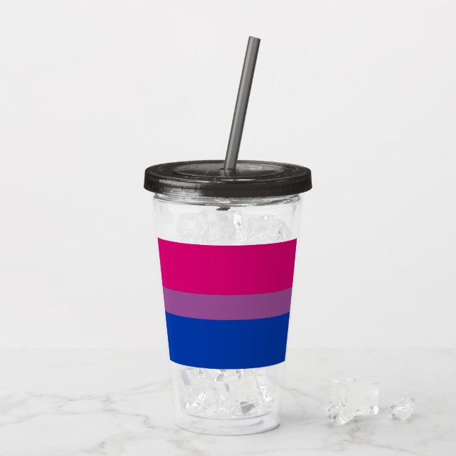Bisexual Pride! Take Away Mugg (Baksida Ice)