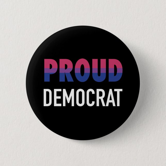 Bisexual Proud Democrat Knapp (Framsida)