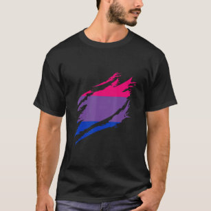 BISexual Vintage Bisexual Flagga Bi Pride Bisexual T Shirt