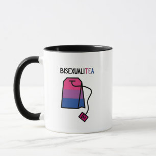 BisexualiTEA Bi Pridet Flagga Bisexual Tea Mugg