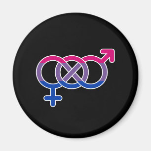 Bisexualitet könssymbol magnet