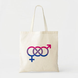 Bisexualitet könssymbol tygkasse