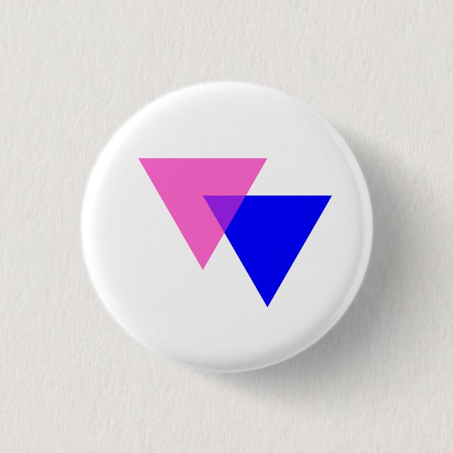 Bisexuality symbol button knapp (Framsida)