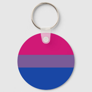 Bisexualityflagga Keychain Nyckelring