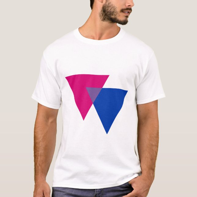 Bisexualitysymbol Tröja (Framsida)