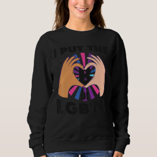 Bisexuell Bi Pride Flagga Jag Satt B I Lgbtq T Shirt