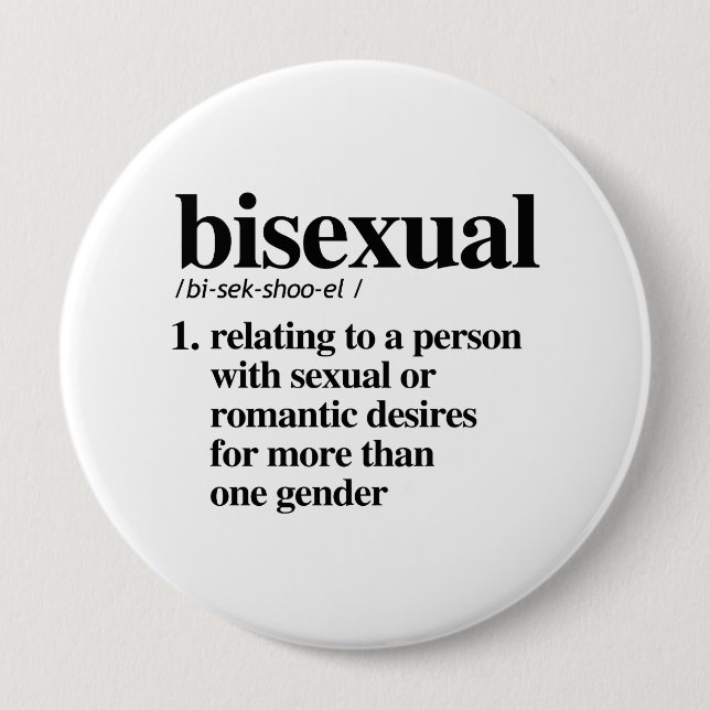Bisexuell definition - Definierade HBT-villkor - Knapp (Framsida)