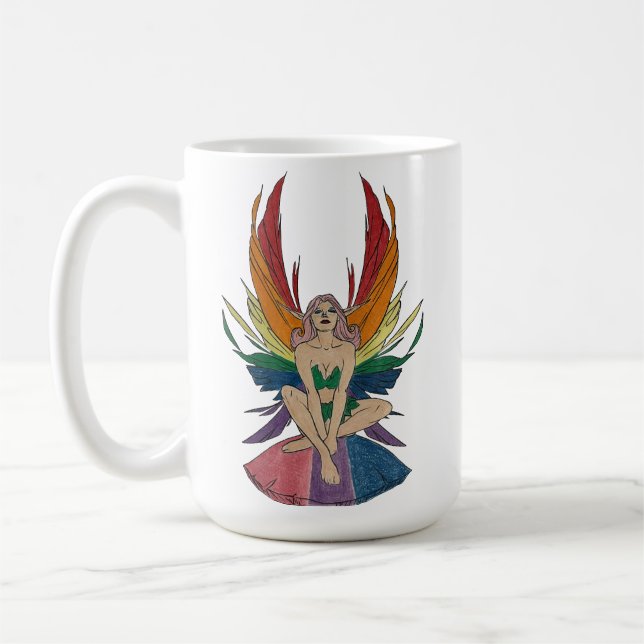 Bisexuell Fe Kaffemugg (Vänster)
