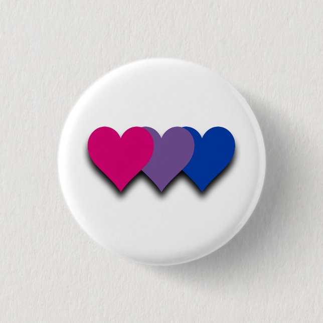 Bisexuell flagga knapp (Framsida)
