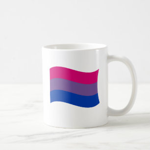 BISEXUELL FLAGGA VÄVANDE KAFFEMUGG