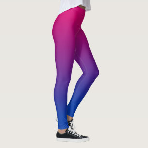 Bisexuell flaggalutning leggings
