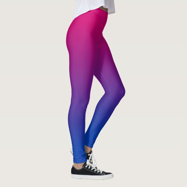 Bisexuell flaggalutning leggings (Höger)