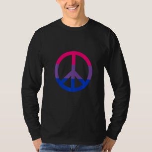 Bisexuell fred enhet Bi Bisexuell stolthet Bisexue T Shirt